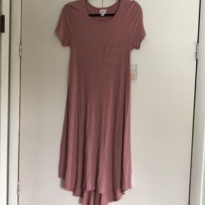 LuLaRoe XS Ribbed Carly dress